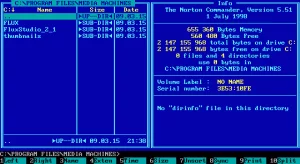 Norton Commander 5.0 IBM PC Floppy Image